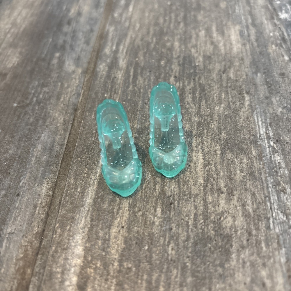 Disney The Little‎ Mermaid Princess Royal Shimmer Ariel Doll Aqua Heel Shoes